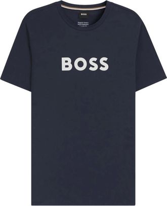 HUGO BOSS Hombre, Camisetas, Azul, Talla: L