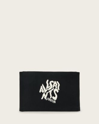 AllSaints Polyester Izzy Orlando Clutch, Size: One Size