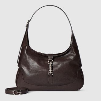 Gucci Jackie 1961 Medium Shoulder Bag, Brown, Leather