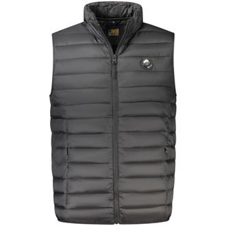 Cavalli Nero Polyester Mens Mens Jacket