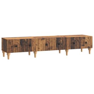 vidaXL Mueble De Tv Con Caj&oacute;n Madera Envejecida 147 X 34,5 X 30 Cm Vidaxl