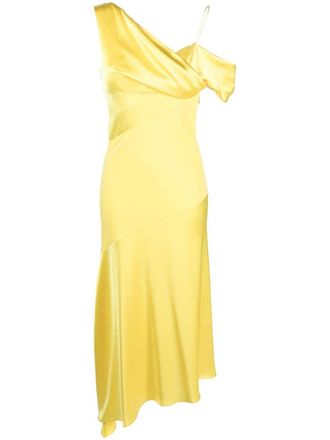 Loewe Asymmetrische midi-jurk - Geel
