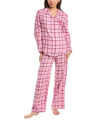Florence By Mills 2Pc Flannel Sleep Set