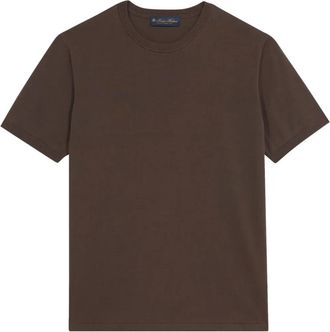 Brooks Brothers Top a maniche corte - Marrone