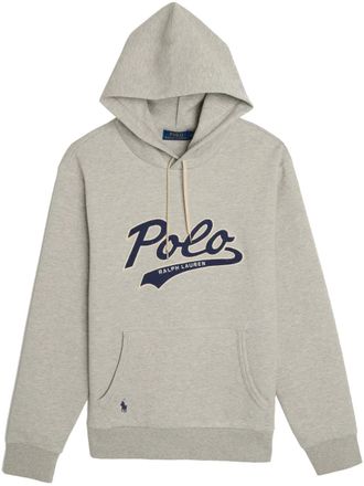 Polo Ralph Lauren Dubbelgebreide hoodie met logo - Grijs