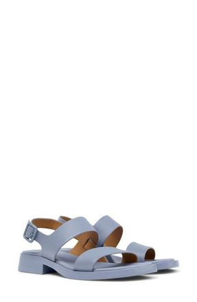 Camper Dana 2-Strap Sandal in Light Pastel Blue at Nordstrom, Size 35