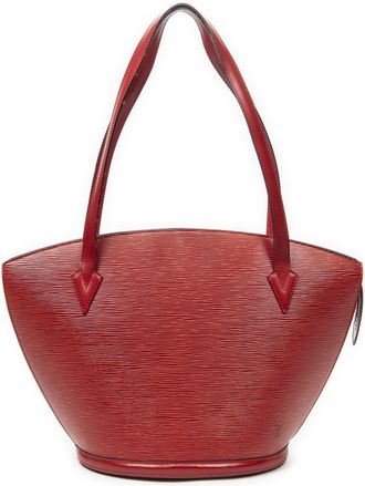 Louis Vuitton Pre-owned Womens St-Jacques Shopping GM Shoulder Bag - Red - One Size