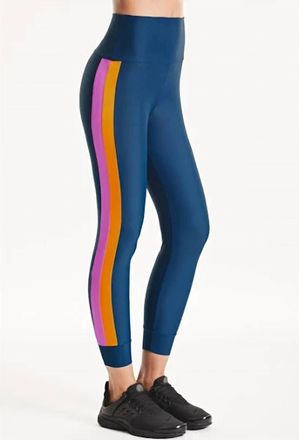 Lanston Row Cuffed Legging In Teal