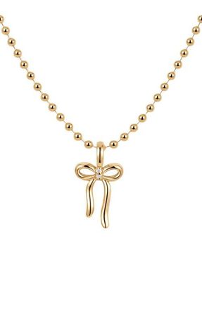 Made by Mary Coquete Bead Chain Necklace in Gold Vermeil at Nordstrom