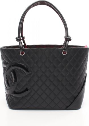 Chanel Black Cambon Ligne Tote Bag (Pre-Owned)