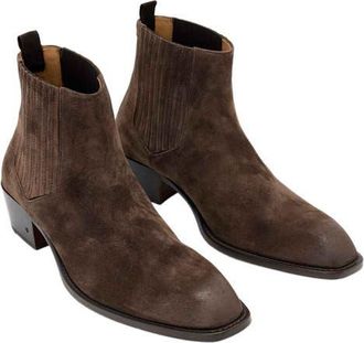 John Varvatos Rustin Chelsea Boot in Chocolate at Nordstrom, Size 11.5