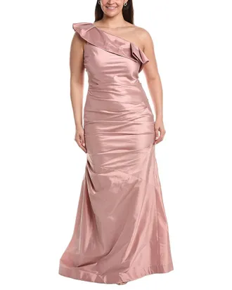 Teri Jon by Rickie Freeman Plus Embellished Maxi Dress