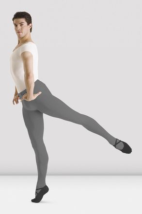 Bloch Mens/Boys Footed Tights, Stage White