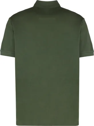HUGO BOSS Mens Heritage Cotton Polo Dark Green Shirts T-shirts And Polos
