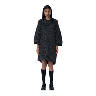 Lacoste Mani Sweater Jurk - Dames - Kleedjes - Zwart - S - Kleedjes