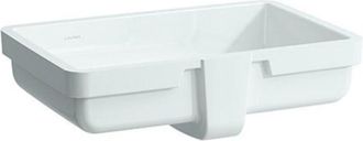 Laufen Laufen - Living City lavabo encastr&eacute; par le bas, avec trop-plein