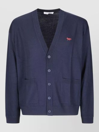 Maison Kitsun&eacute; silk cardigan