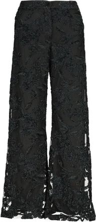 Am&eacute;lie & Am&eacute;lie Malaga Broek - Dames - Wijde Broeken - Zwart - S - Broeken