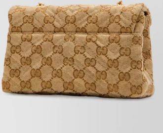 Gucci gg marmont mini fabric clutch bag