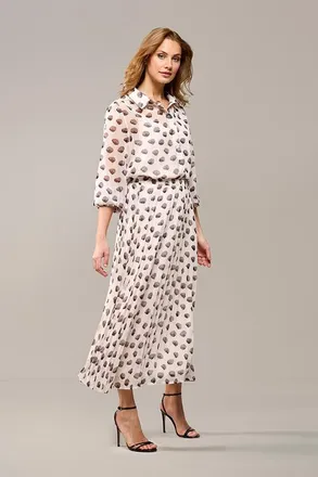 Mart Visser Nikita Plisse Rok Off White