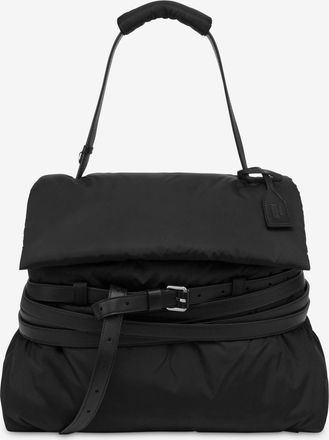 Moschino Borsa a mano media Moschino Tie Me - Nero