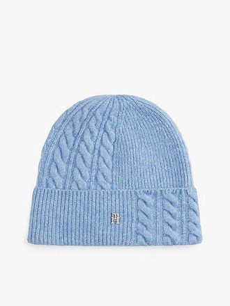 Tommy Hilfiger Chic Fluffy Beanie With Wool
