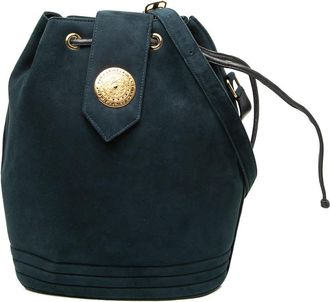Saint Laurent Pre-owned Saint Laurent Suede Medallion Bucket Bag Ladies JI8P0CK85HJG5NF0
