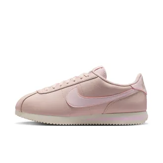 Nike Womens Cortez Leather Shoes in Pink | DN1791-602