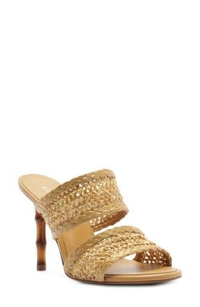 Arezzo Zula Stiletto Sandal in Natural/Caramel at Nordstrom, Size 5.5