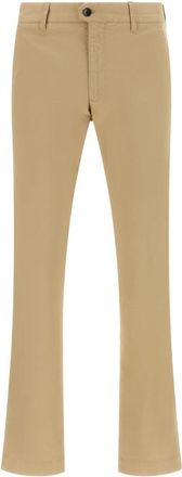 Incotex Broek - Heren - Chinos - Beige - W33 - Katoen - Broeken