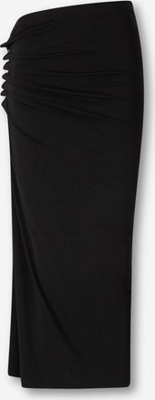 Paco Rabanne Draped Midi Skirt