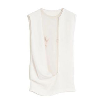 Max Mara Blouses, female, White, Size: XS Fashion Show Top