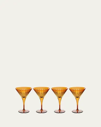 L'OBJET Prism Martini Glasses, Set of 4