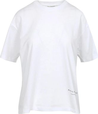 Philosophy di Lorenzo Serafini Philosophy by Lorenzo Serafini T-shirts en Polos - Dames - T-shirts - Wit - S - Katoen - Tops
