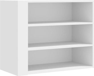 vidaXL Vidaxl - Armario de pared madera de ingeniería blanco 75x35x60 cm