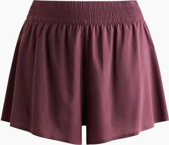 H&M Double-layered Sports Shorts in Boysenberry at Nordstrom, Size X-Small