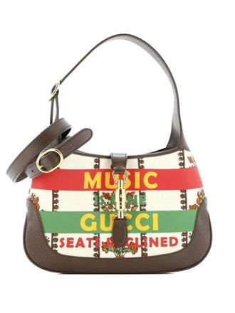 Gucci 100 Jackie 1961 Limited Edition Canvas Small hobo bag - Brown
