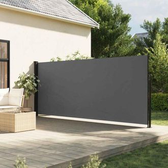 vidaXL Toldo Lateral Retr&aacute;ctil Gris Antracita 180x300 Cm Vidaxl