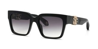 Roberto Cavalli SRC040M 0700 Mens Sunglasses Black Size 54