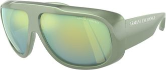 A|X Armani Exchange AX4143SU 8354/2 Mens Sunglasses Green Size 67