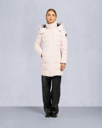 Moose Knuckles Womens Watershed Shearling Parka