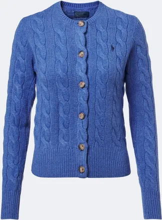 Polo Ralph Lauren Cardigan in lana e cashmere a trecce