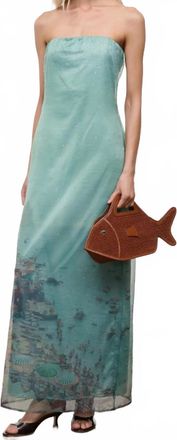 Staud Amara Dress In Endless Summer