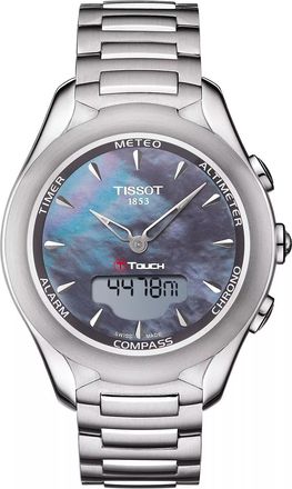 Tissot T-touch Solar Dames Zilveren Horloge T0752201110101