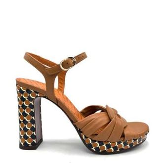 Chie Mihara High Heel Sandals, female, Brown, Size: 6 US Cabeit Platform Sandal