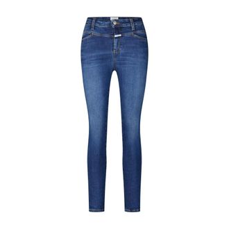 Closed Jeans, Dames, Blauw, W27, Slim Fit Skinny Jeans