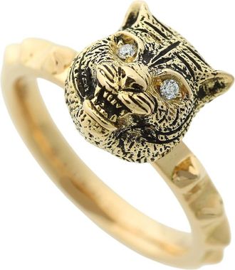 Gucci Yellow Gold Yellow Gold (18K) Band Ring (Pre-Owned)