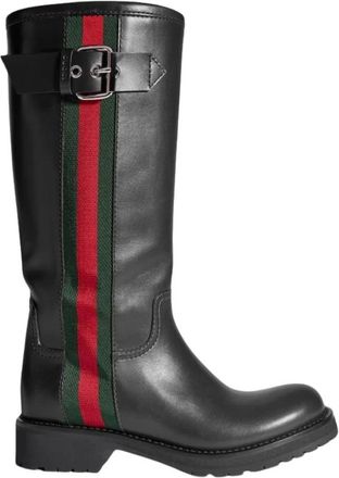 Gucci Kate Boot - Dames - Hoge Laarzen - Zwart - 40 EU - Schoenen