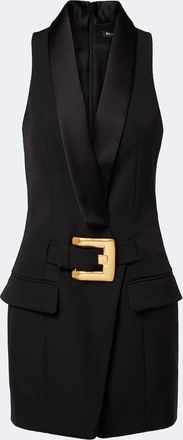 Balmain Virgin wool minidress