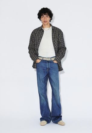 Dr. Denim Rift Wide Bootcut Jeans in Stream Dark Fade Vintage at Nordstrom, Size 32